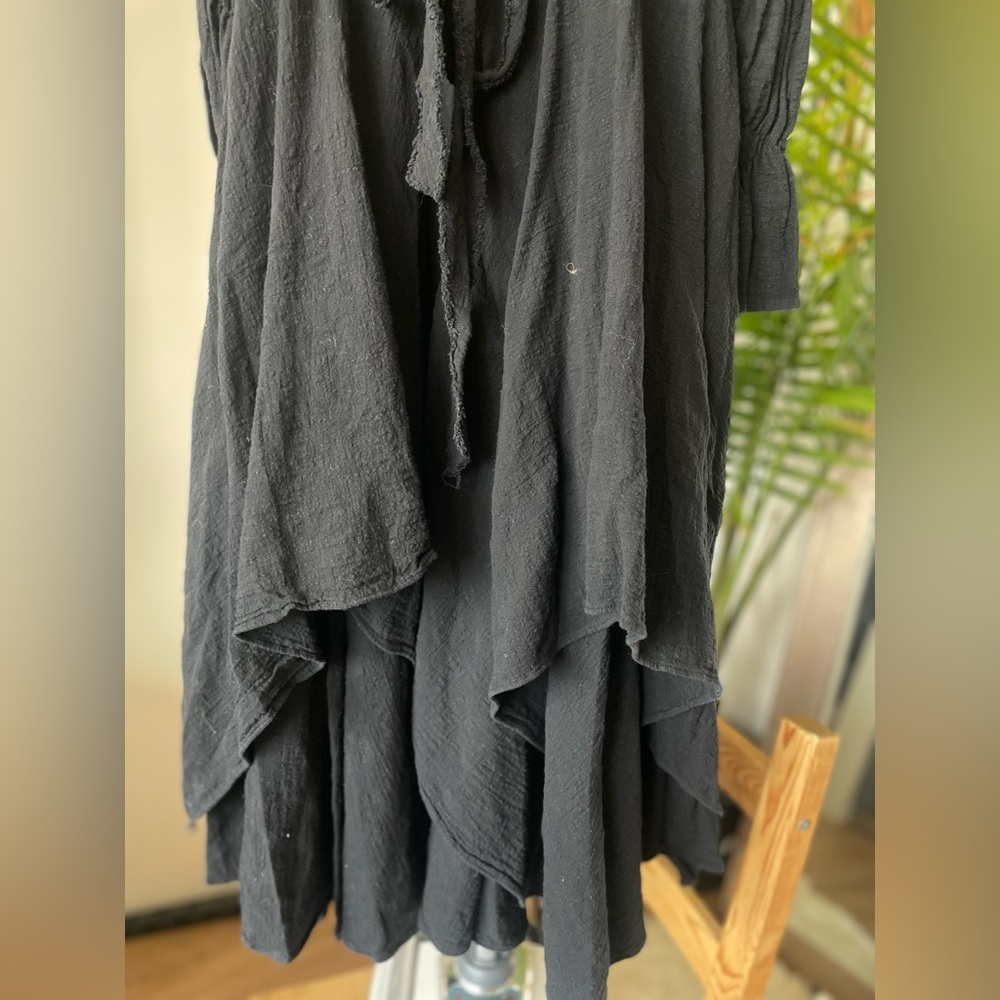 SIMSIM Wide neck Ruffled Midi Dress - Picture 3 of 10